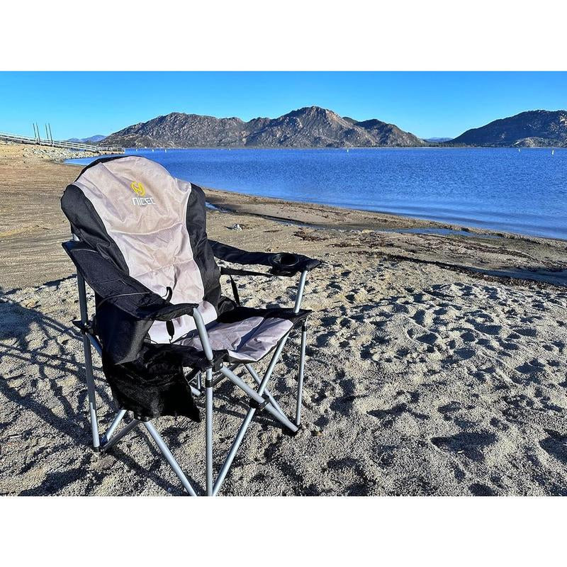 The heated camp chair 
