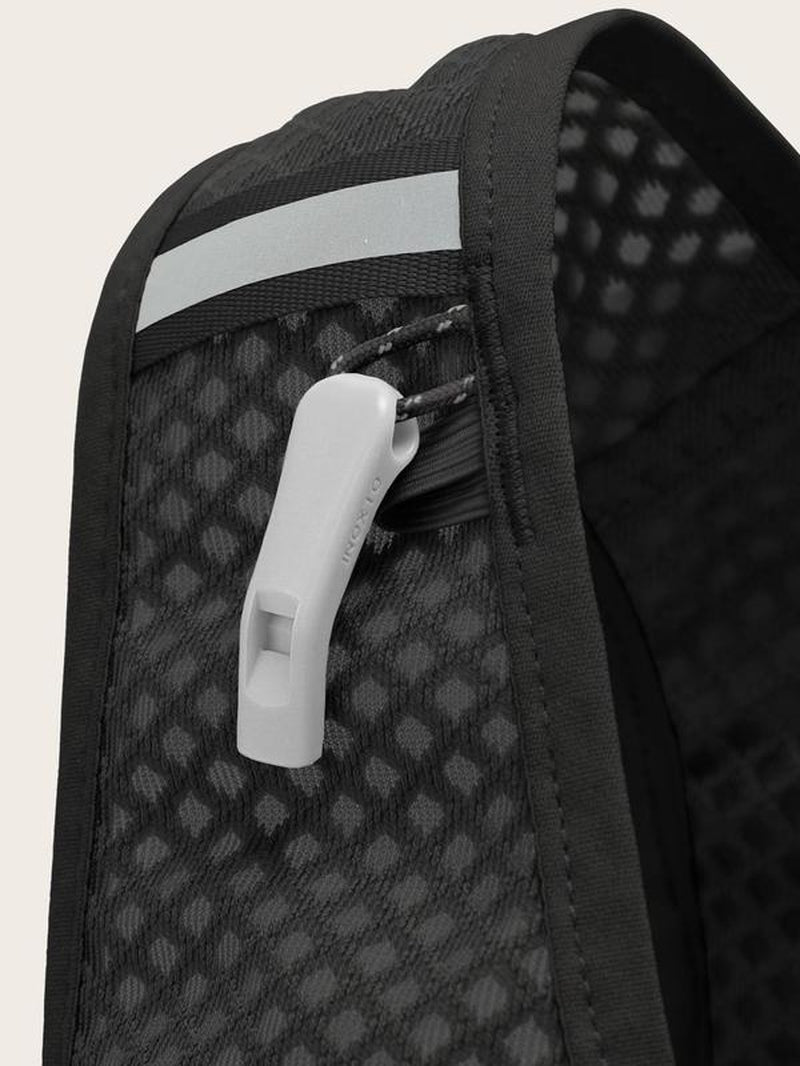 Sporty Unisex'S Zipper Pocket Sport Hydration Backpack, Road Trip Essentials, Lightweight Buckle Running Vest Bag for Hiking Outdoor Cycling Competition Marathon, Speed Bag, Gym Bag, Running Vest Backpack, Sport Bags for Women Men