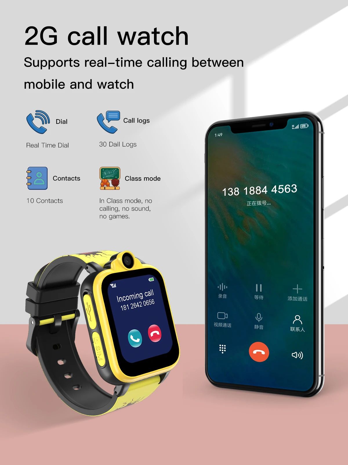 Multifunctional Children's gps/phone Positioning Smart Watch